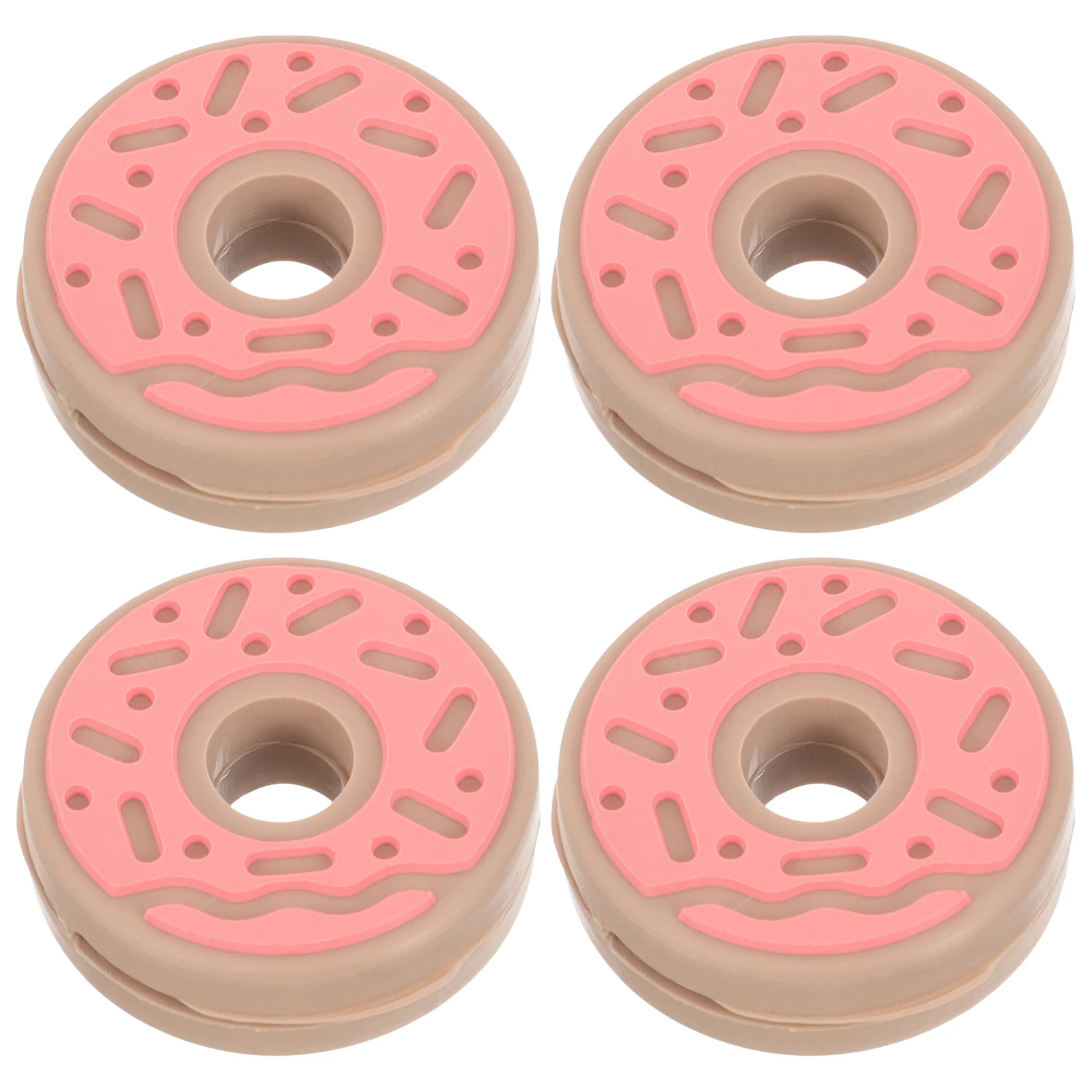 

4pcs Tennis Racket Shock Absorber Premium Silicone Vibration Dampener for Racquet Control Tiny Dampening Supplies Lightweight