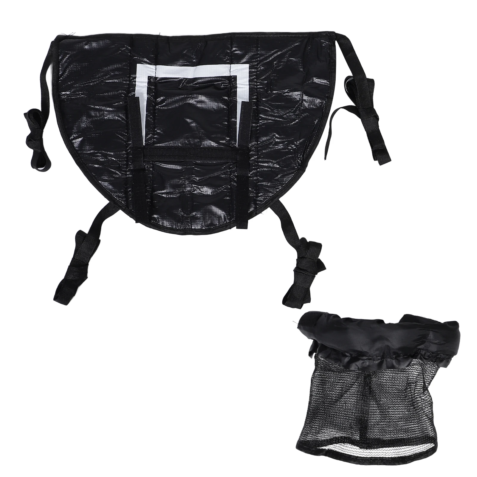 

Trampoline Basketball Hoop Black Kids Specific Design Adjustable Height Rebounder Slide Accessories Outdoor Games Team Sports