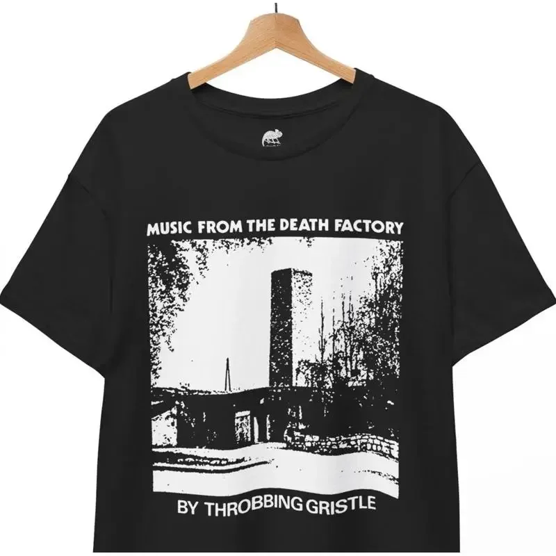 T-shirt Throbbing Gristle Death Factory, groupe de musique B jork, t-shirt unisexe Rock Punk