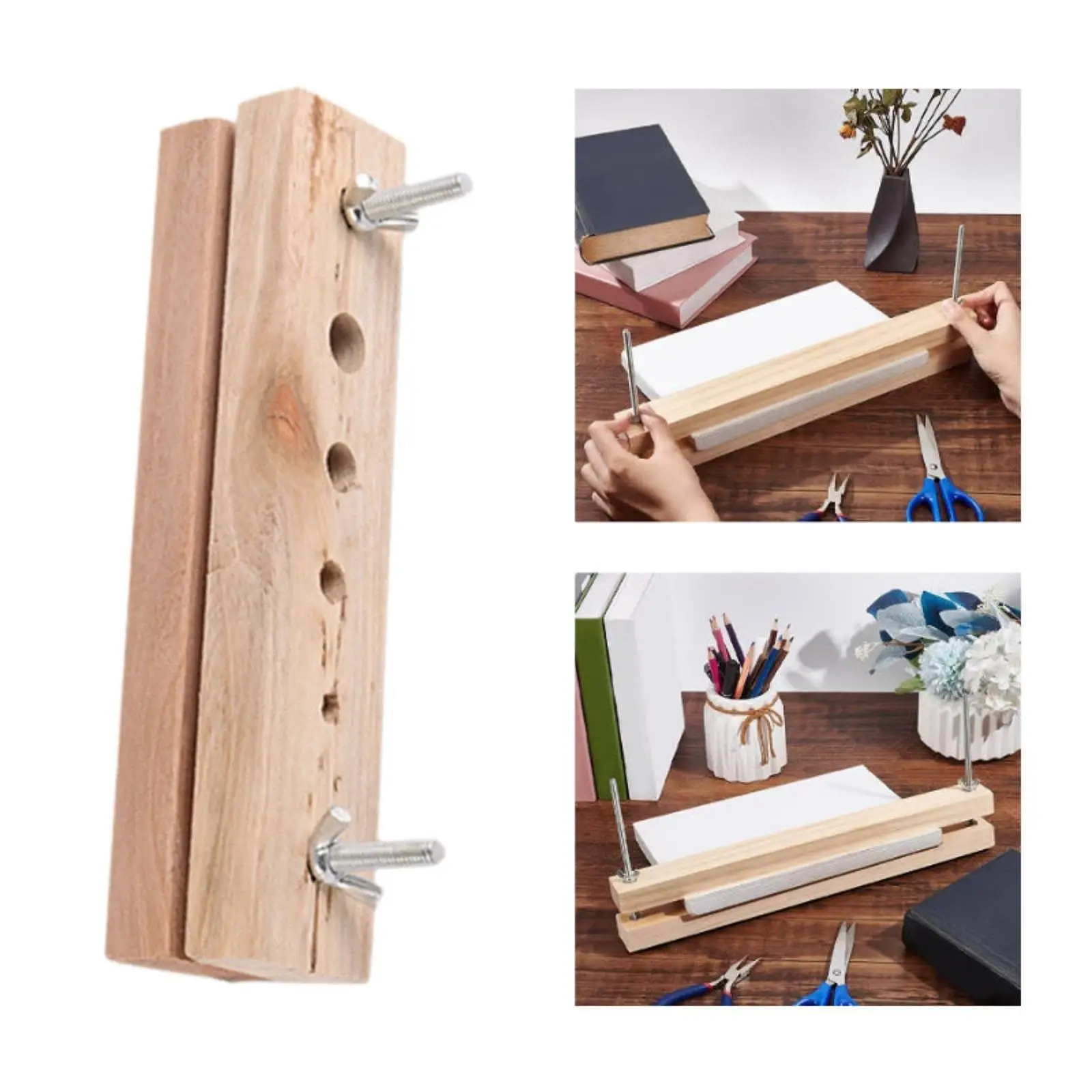 Bookbinding Press Convenient Press Bookbinder for Home Office Ticket Marking