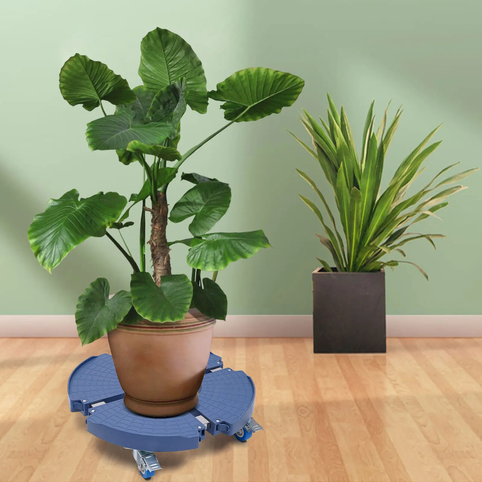 علبة نباتية شديدة التحمل مع عجلات مقاس قابل للتعديل بسعة 400 كجم لحماية الأرضية وسهولة التنقل للأجهزة والأواني