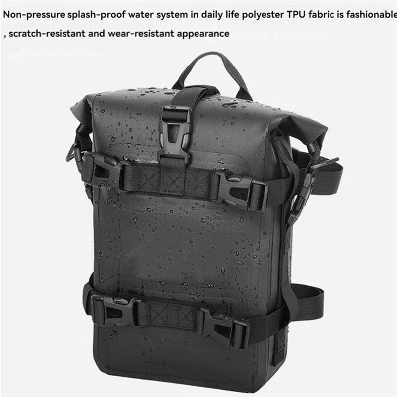 

Precision Motorbike Rear Rack Trunk Storage Bag Waterproof Motorcycle Bumper Bag With Shoulder Strap Riding Tools,Cycling Backpa