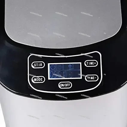 1.5 لتر للاستخدام المنزلي، طعم ناعم وقوي لآلة صنع الآيس كريم ذاتية التبريد لضاغط الاختيار