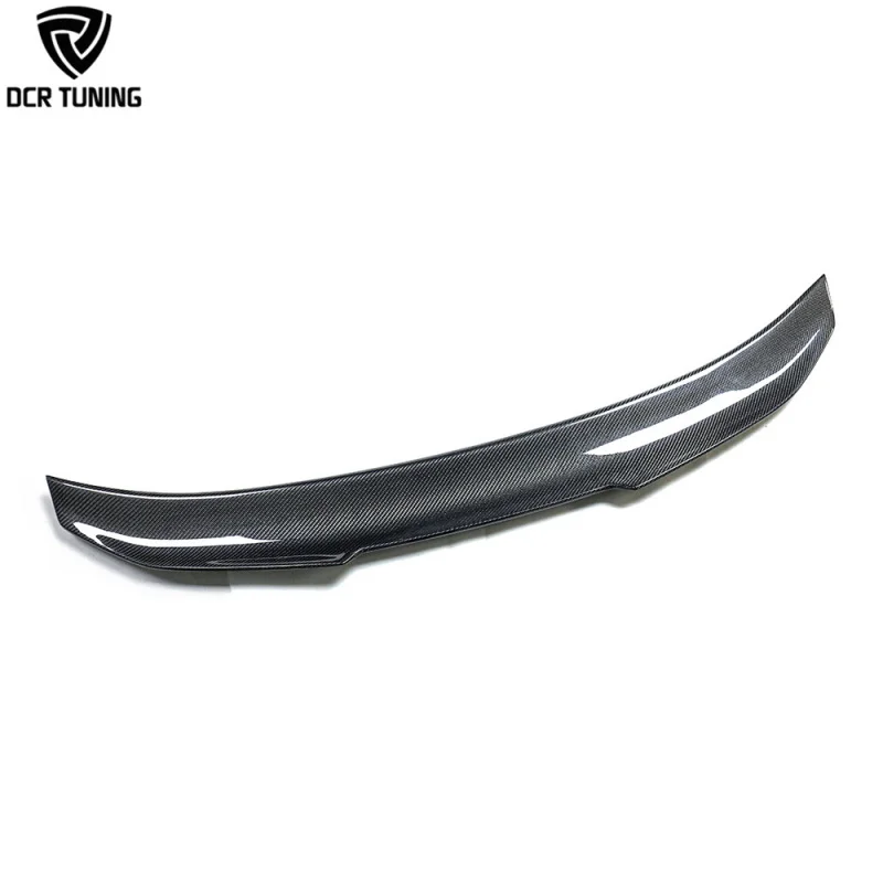 

A4 PSM Spoiler Carbon Fiber Rear Trunk Spoiler for A4 S4 SLINE B9 Sedan Highkick Duckbill Carbon Spoiler Wing 2017-2024