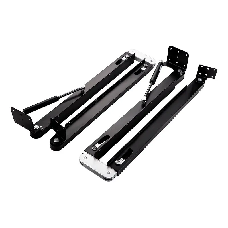 

Hidden desktop folding connector accessories,Fold down stretch dining table Bar cabinet cabinet desk hinges,Complete sets