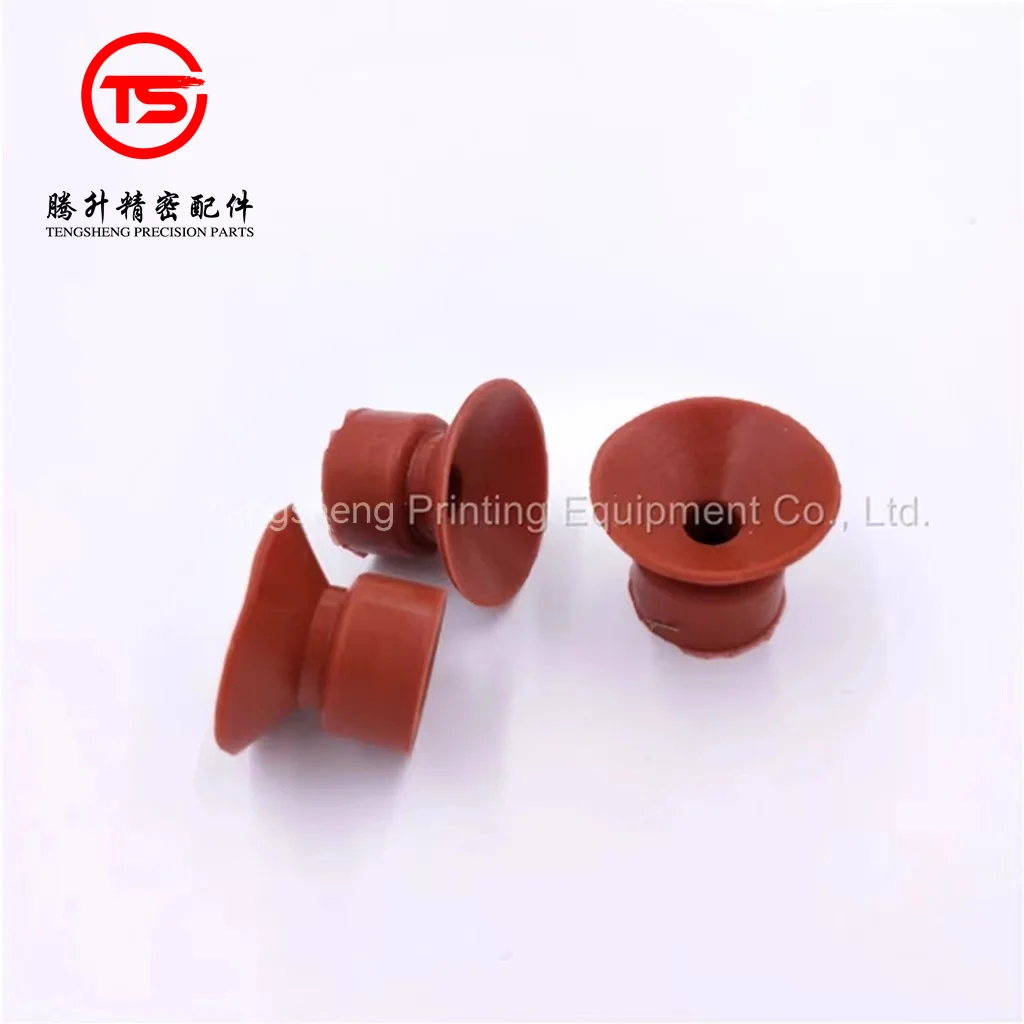 

100 шт., бесплатная доставка, всасывающая насадка для печатной машины, всасывающая насадка для печати, резиновая присоска 20x6x13 мм