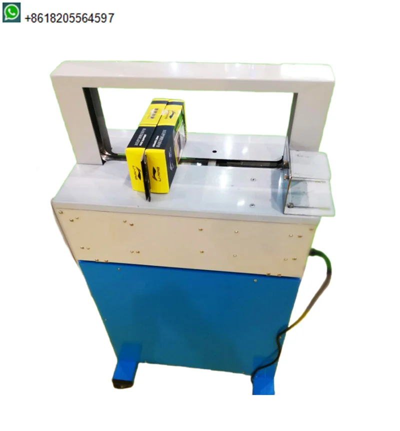 Automatic Table Top Paper Bundling Machine OPP Banding Money Banding Office Use Compact Size for Efficient Document Management