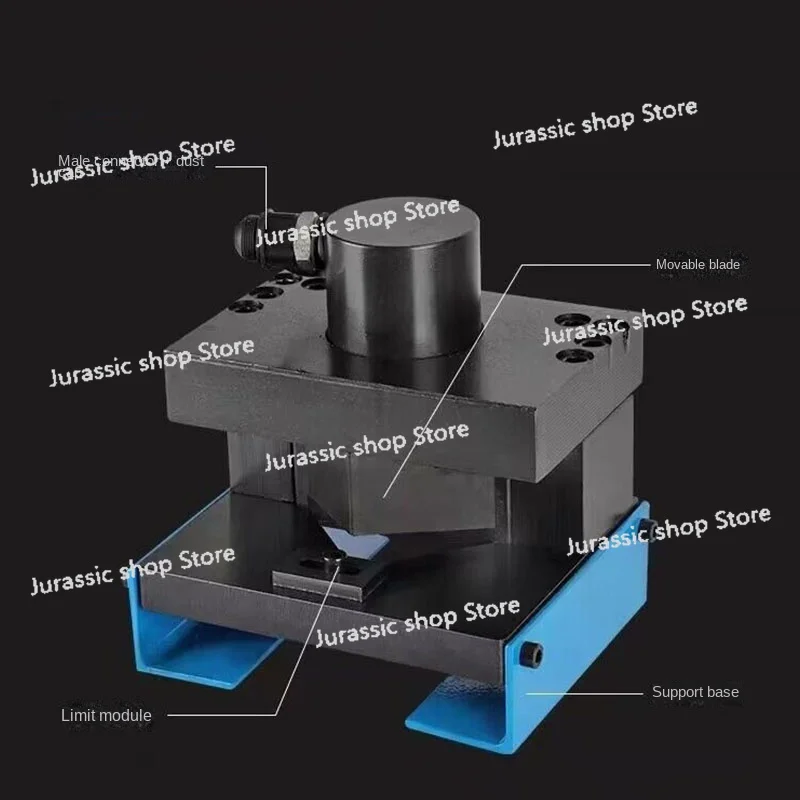 

CR-75 separate angle iron trimming chamfering multi-action four-in-one angle iron inverted arc angle hydraulic bending machine