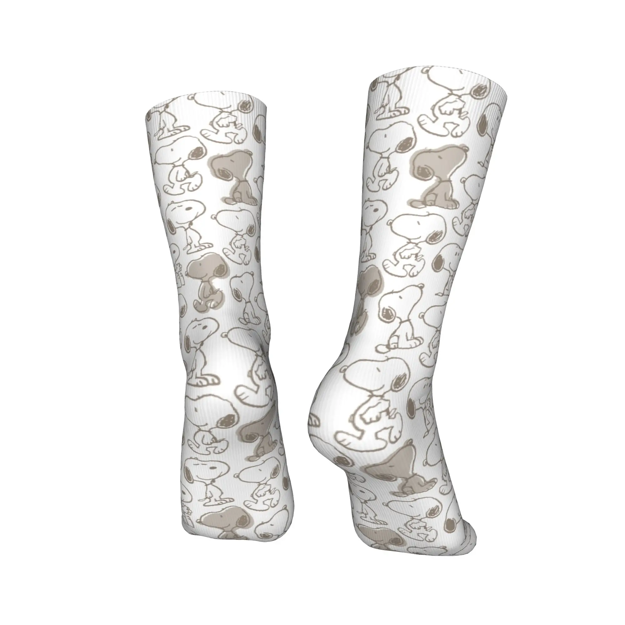 Autumn Winter Fashion Women Men Snoopy Cartoon Anime Socks  Sweat Absorbing Sports Socks