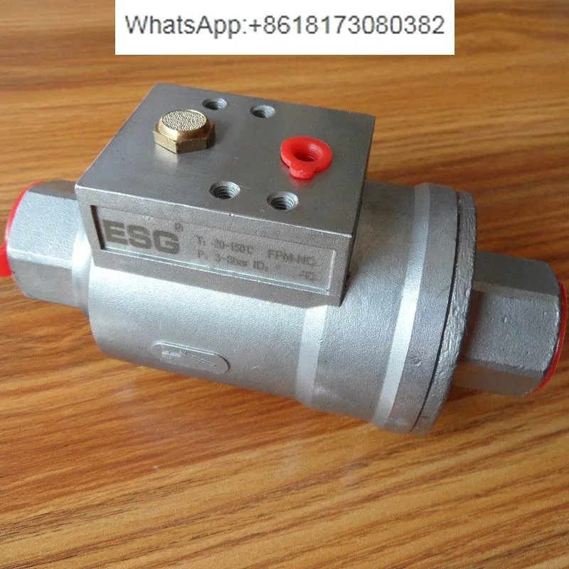 ESG200 Stainless Steel Air Controlled Shuttle Valve DN25CF8 DN32PN16CF8M