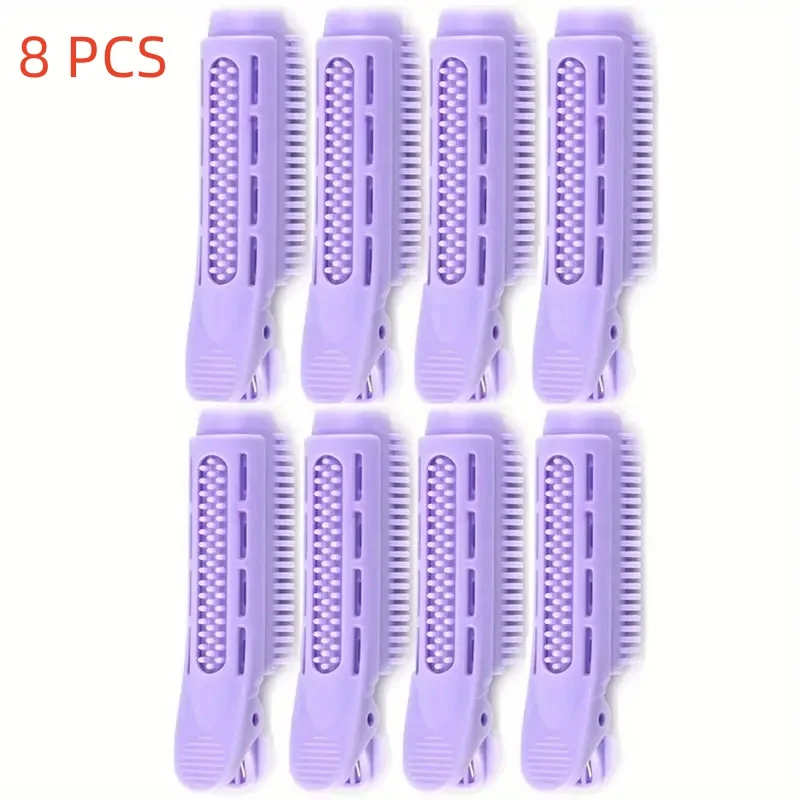8-delige haarwortel pluizige clip pony curling clip styling clip haarbar naadloze haarstyling pluizige styling clip