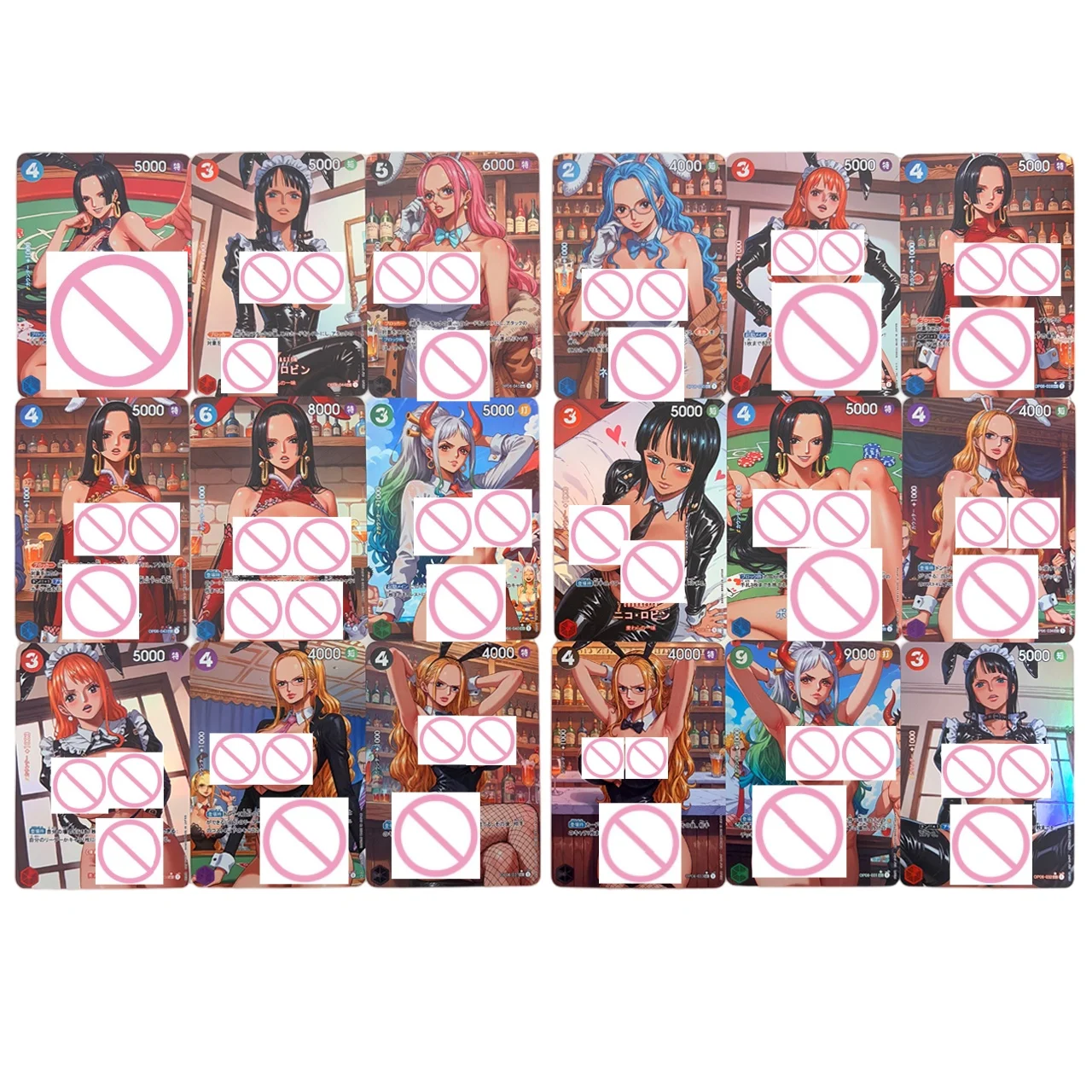 

Новая коллекционная карточка DIY One Piece ACG Casino Series: Нами, Калифа, Складная флеш-карта, Аниме-девушка-кролик, Винсмоук Рейджу, Боа Хэнкок