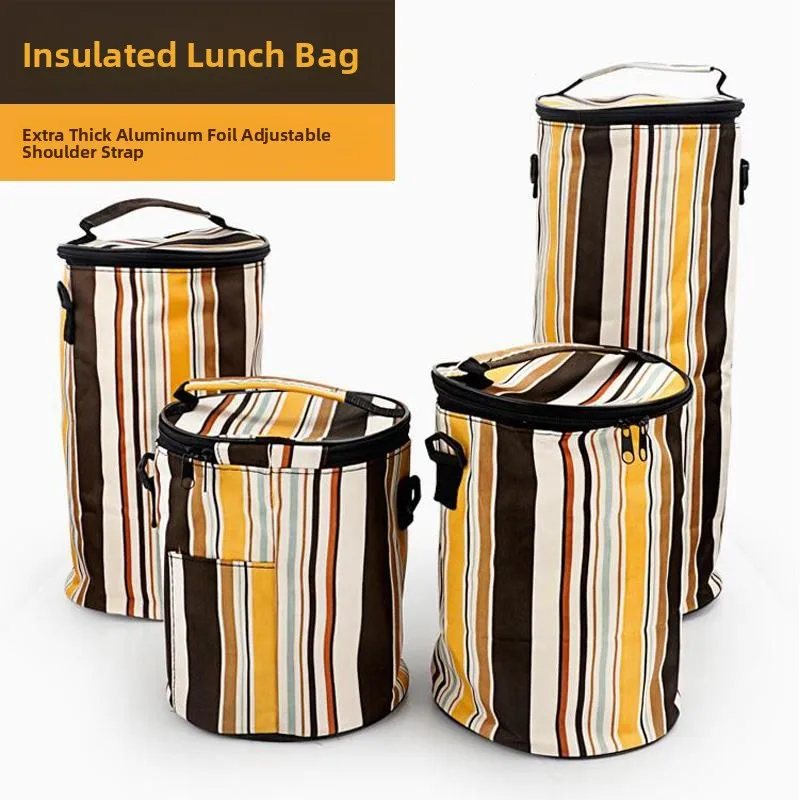 extra-large-handheld-insulated-bag-double-layer-thick-waterproof-oxford-cloth-aluminum-foil-round-pot-lifter-protective-back-bag