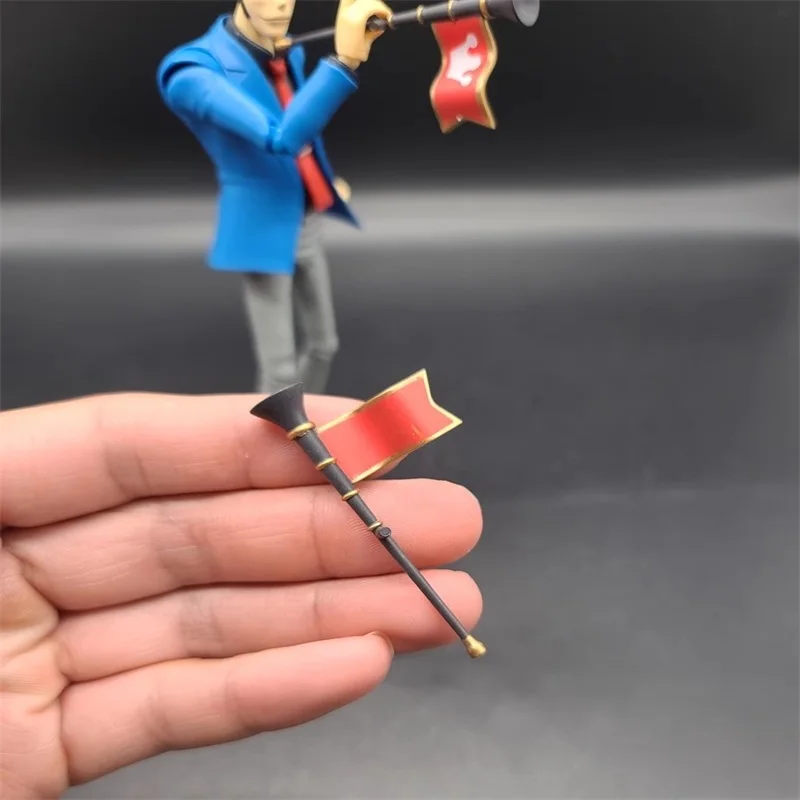 1/12 Soldier Accessories Miniature Suona Trumpet Horn Model Toy Fit 6'' Action Figure Body In Stock Collection