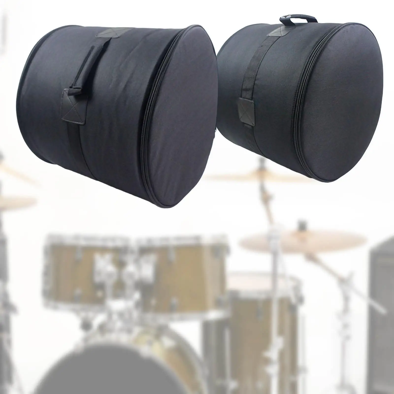 

Чехол для бас-барабана из ткани Оксфорд для транспортировки, пылезащитный, портативный, защитный чехол для ударных инструментов