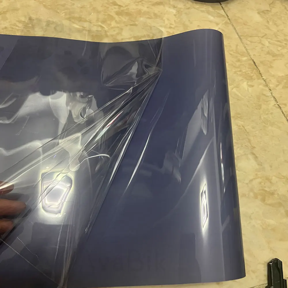 

Защитная пленка для фар автомобиля из ТПУ/ППФ, светло-серая виниловая пленка для авто и мотоциклов, тонировочная пленка для фар и задних фонарей, наклейка-пленка