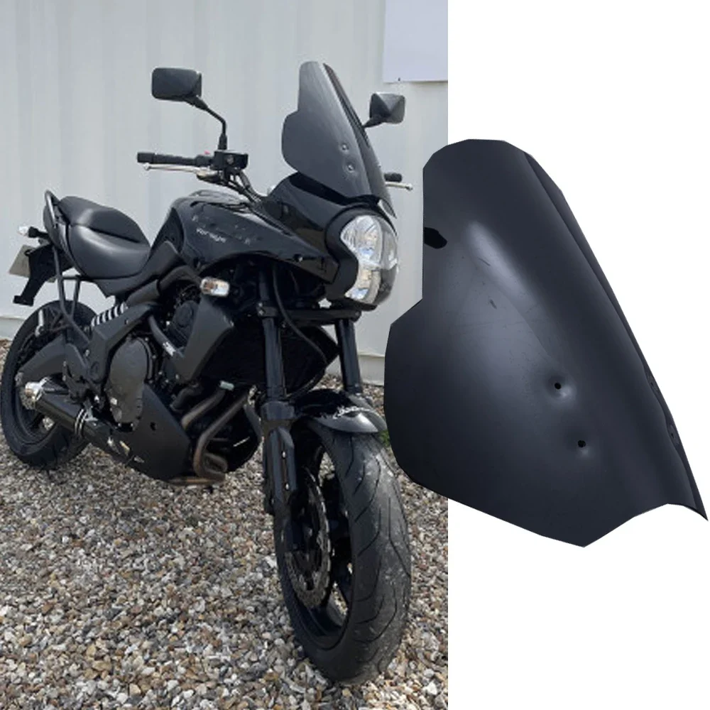 

Motorcycle Windshield Windscreen For Kawasaki Versys 650 KLE 650 2006 2007 2008 2009 KLE650 Screen Double Bubble Wind Deflectors