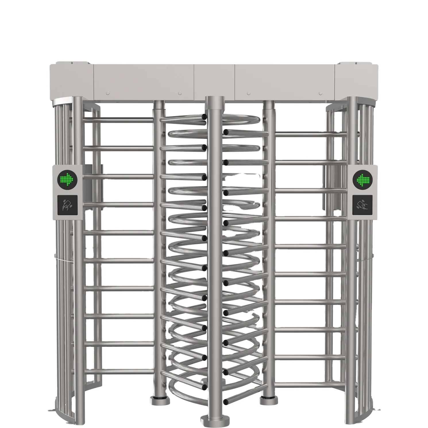 

Full Automatic turnstile barrier gate High Security Access Control Full Height Turnstile Gate With Pedestrian Control