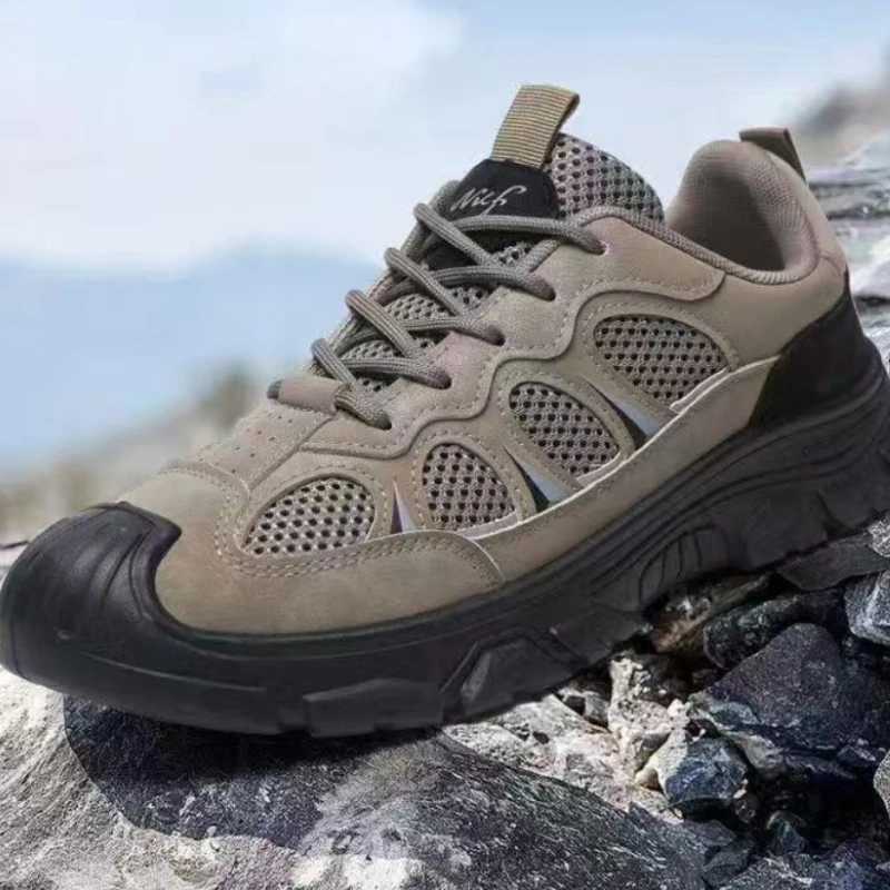 2026 Summer mesh Breathable Walking Sneakers Outdoor Climbing Shoes Non-slip Classic Man Shoes Men's Sneakers and Casual Shoes