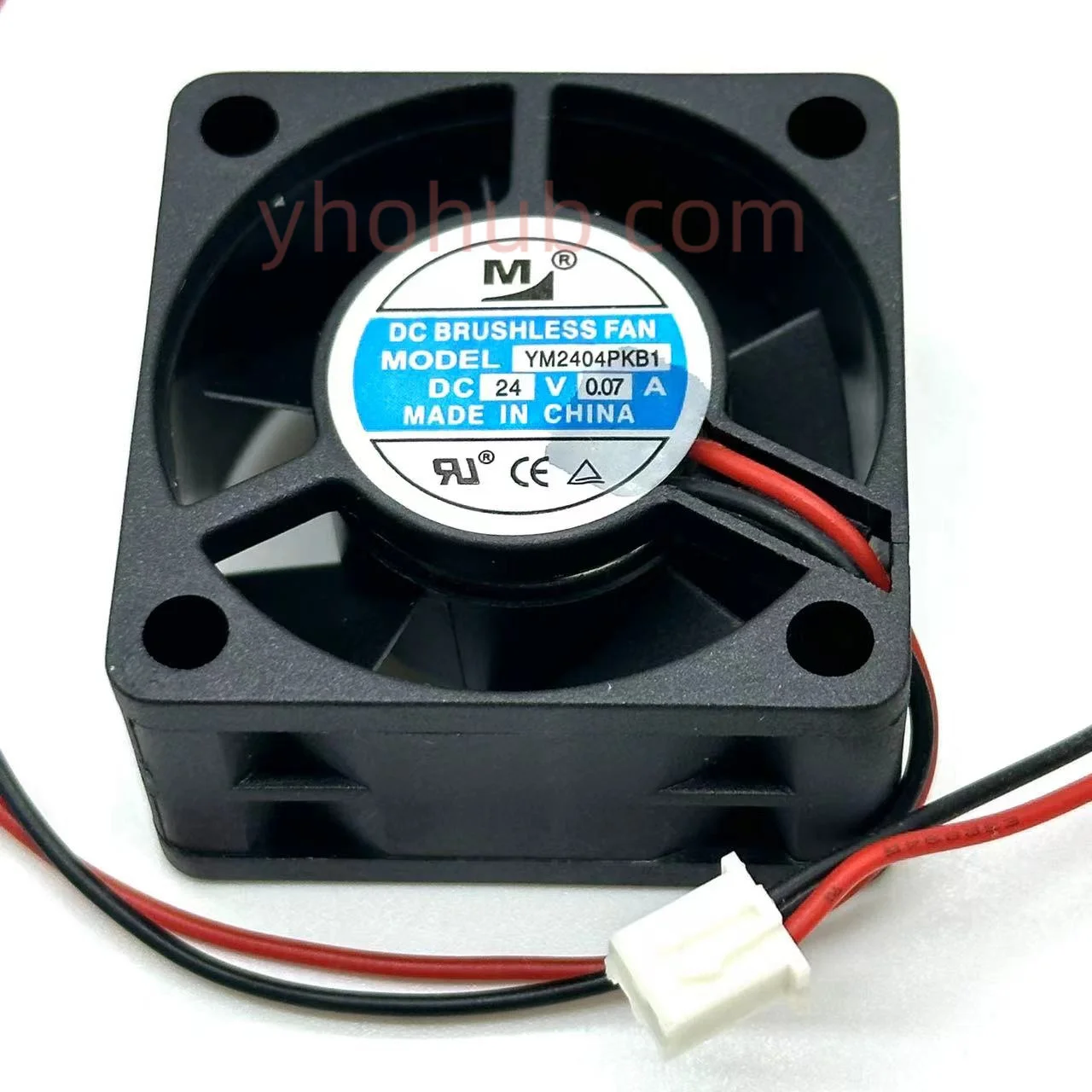 

M YM2404PKB1 DC 12V 0.07A 40x40x20mm 2-Wire Server Cooling Fan