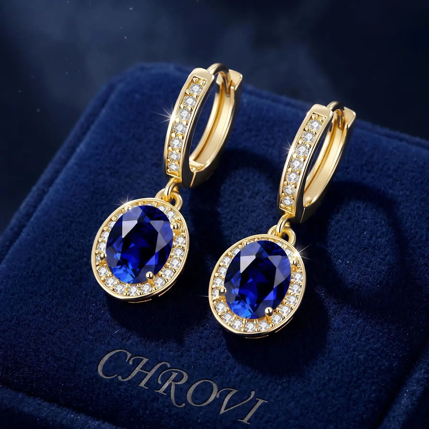 925 Pure Silver Earrings Elegant Sophisticated Oval Shaped Ear Studs New Style Jewelry for Women
