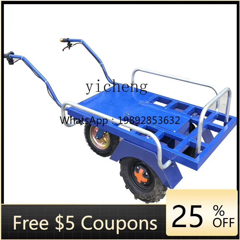 

electric agricultural tricycle chicken bus household trolley orchard truck climbing trolley transportation