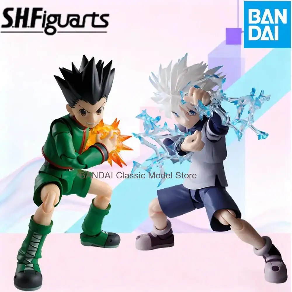 

Новинка! В наличии! Оригинальная коробка BANDAI S.H.Figuarts HUNTER KILLUA GON SHF. Фигурка-модель. Подарок для ребенка. Упаковка в пенопластовой коробке.