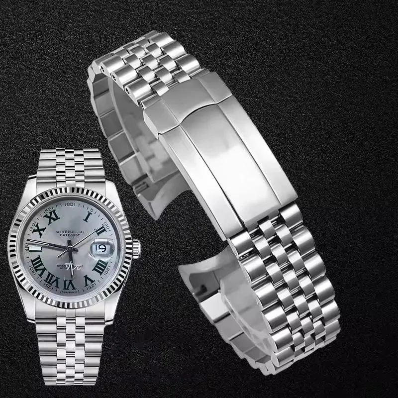 904L Stainless Steel Watch Bracelet Luxury watchband 20mm 21mm For Rolex Oyster Perpetual Datejust DAYTONA SUBMARINER Strap