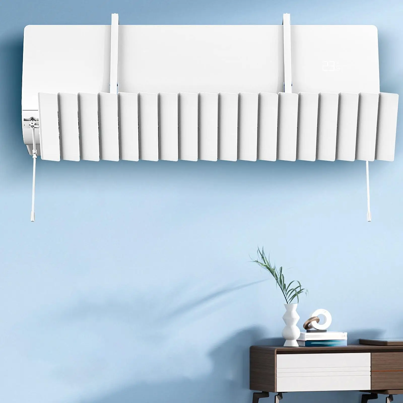 

Лобовое стекло кондиционера, дефлектор, легкая вентиляционная крышка, перегородка направления ветра для гостиной, дома