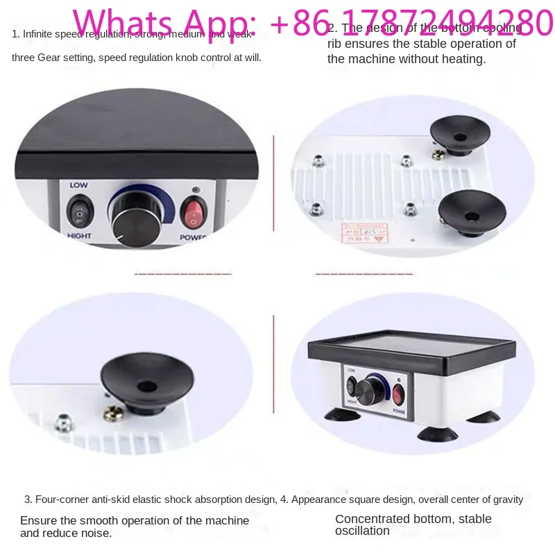 120W 0528 Dental Gypsum Shake Machine, 51B Lab‑Use Gypsum Vibration Oscillator Equipment