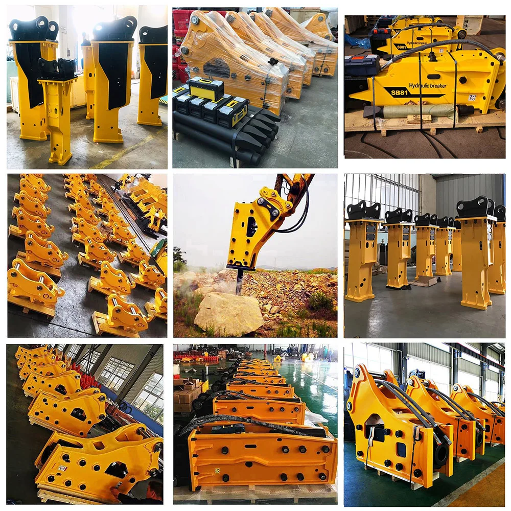 China hot sale hydraulic rock breaker price hydraulic jackhammer excavator hammer korea
