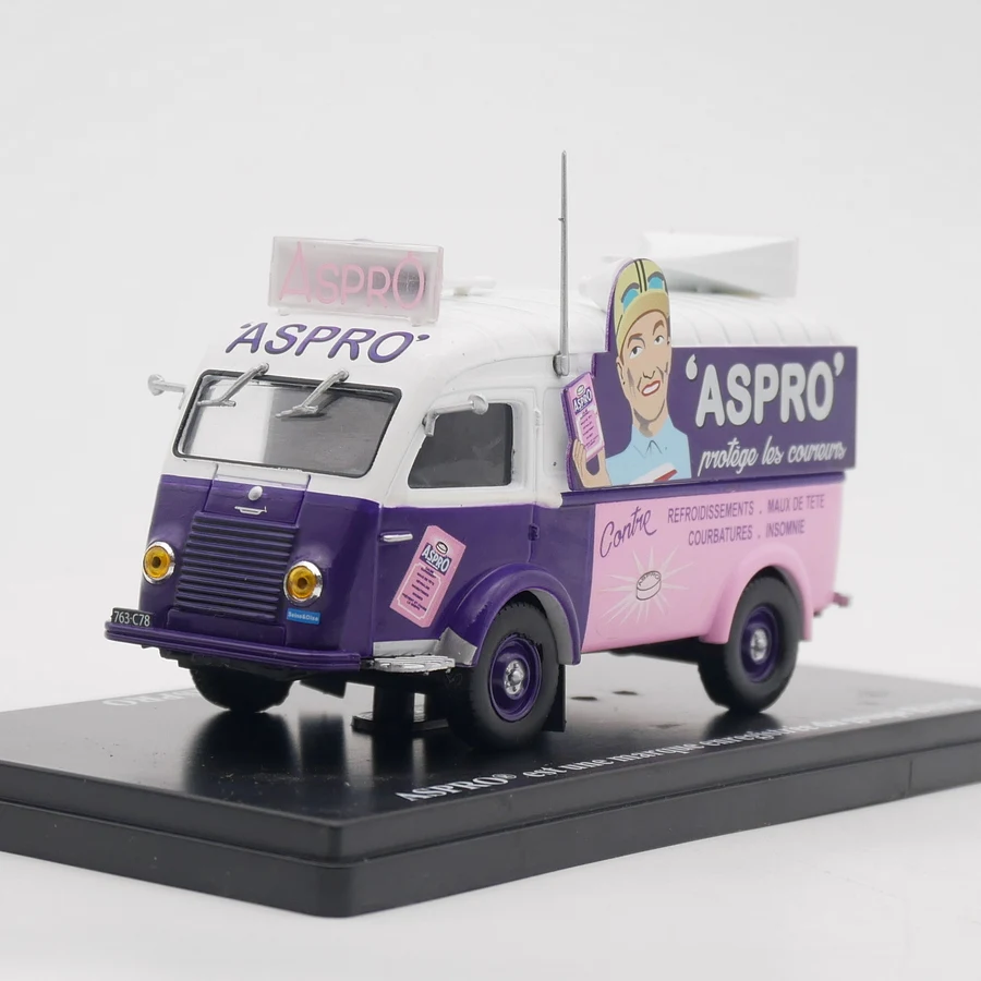 Toy Vehicle Collection Ixo 1:43 RENAULT 1000 KG ASPRO Diecas Car Model