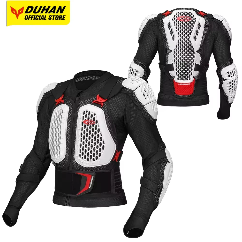 

New Motorcycle Armor Men CE Certified Motocross Body Armor Protective Clothing Chest Back Padding Motorbike Armor