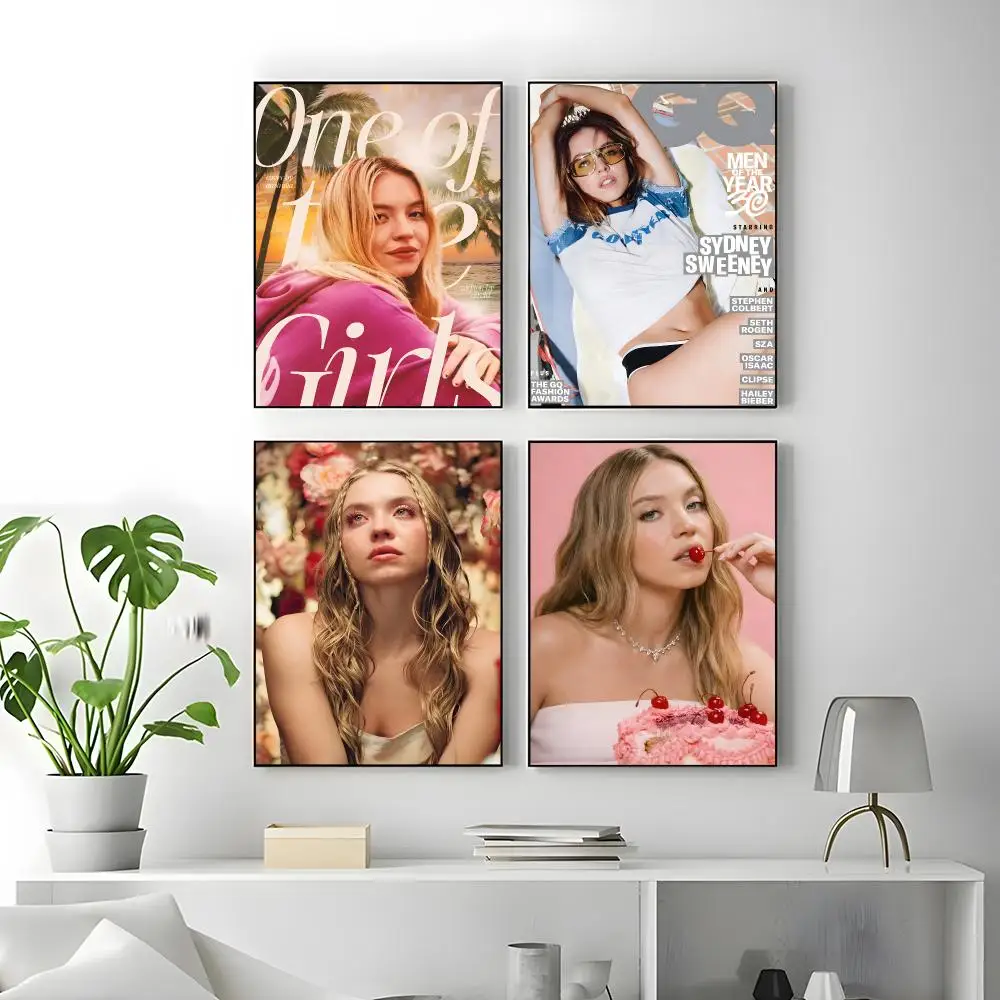 Actor Sydney Sweeney Poster Poster High Quality Wall Art for Home Office Bedroom Living Room Perfect