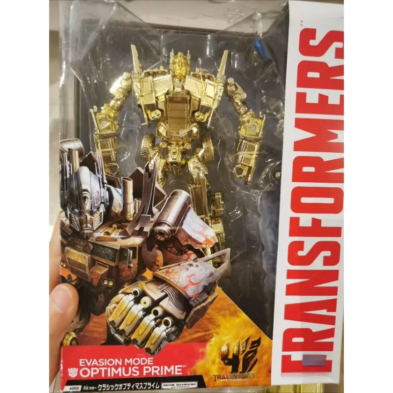 Auf Lager Takara Tomy Transformers Studio Toy Collection Global Limited vergoldetes Optimus Prime Hobby Collection Ornament