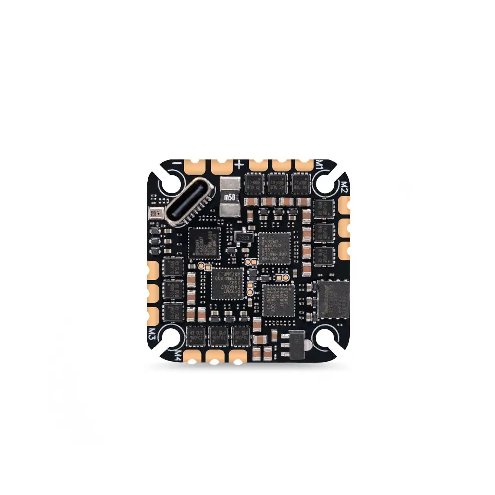 HGLRC F722 40A 6S V2 AIO Flight Controller, Optimized for 2~5inch Mini Cinewhoop, Indoor Vlog & Lightweight Freestyle FPV Drones