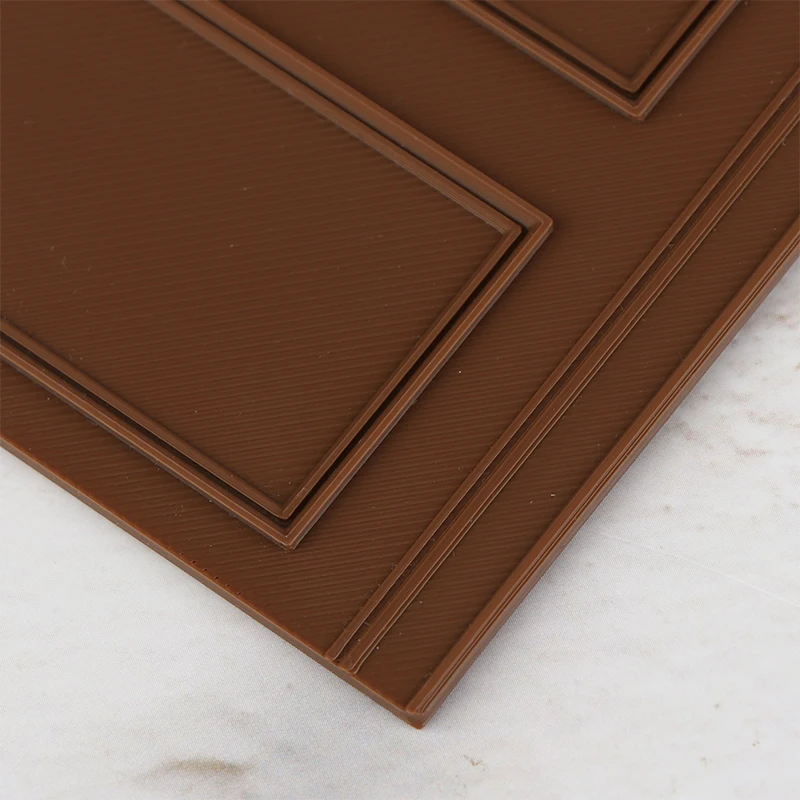 （YY）1Pc 2025 New1/12 Dollhouse Miniature Furniture DIY Resin Wall Panel Window Panel for Doll House Decoration Accessories