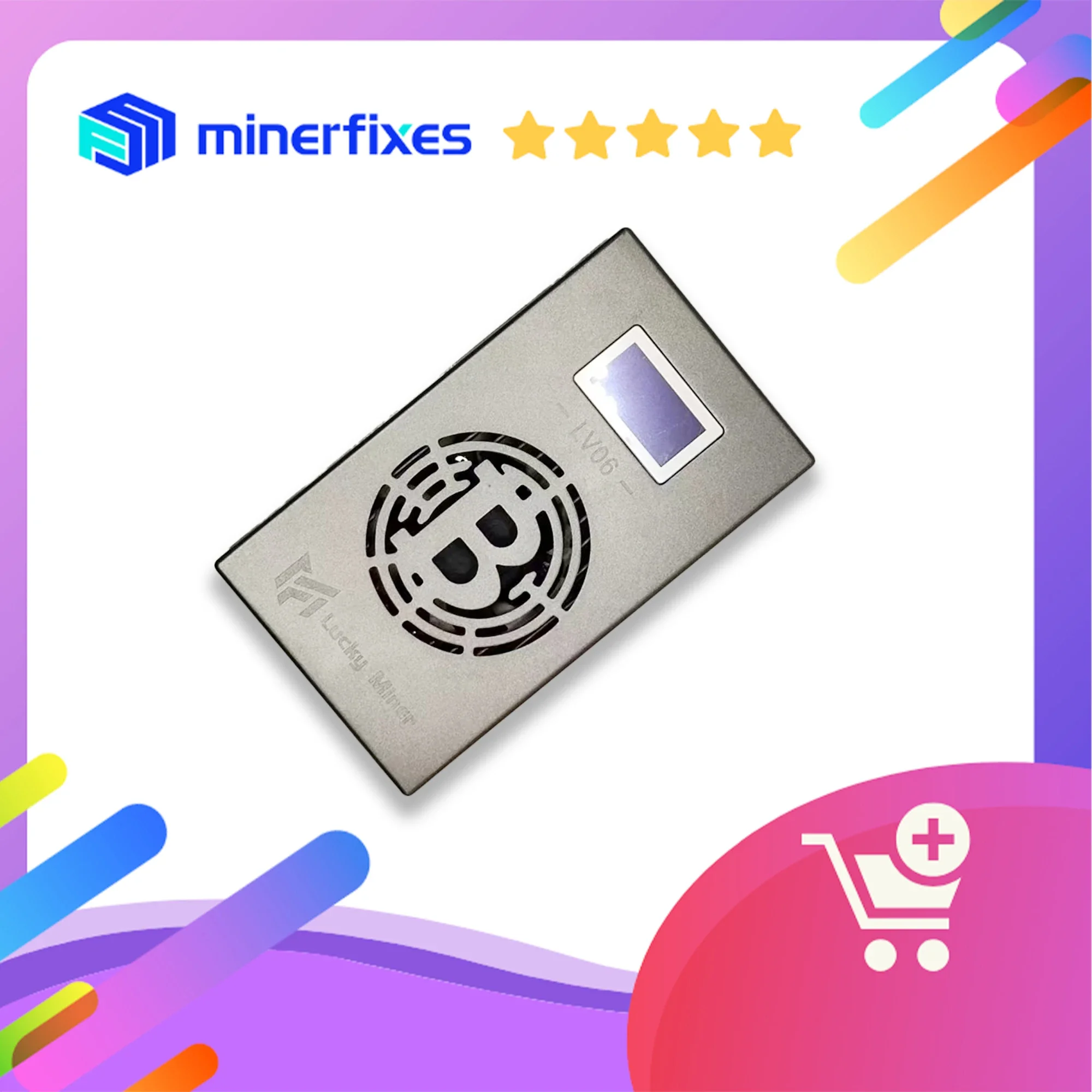 btc solo miner 2024 New models Lv06 BTC Lottery Machine 500G bitcoin miner asic mineros de bitcoin