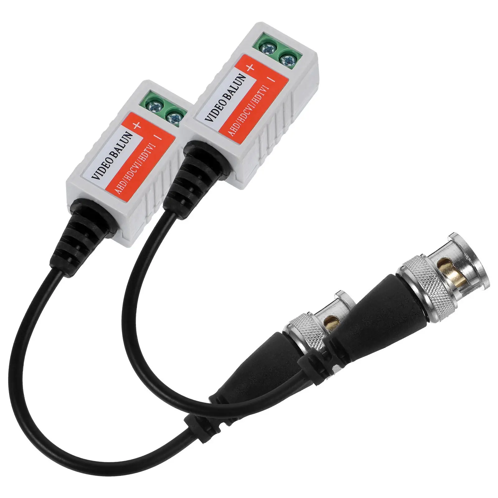 

Pair Bnc Video Transceiver Cables Black Single Channel Passive Cctv Camera Video Transceiver Cable No Power