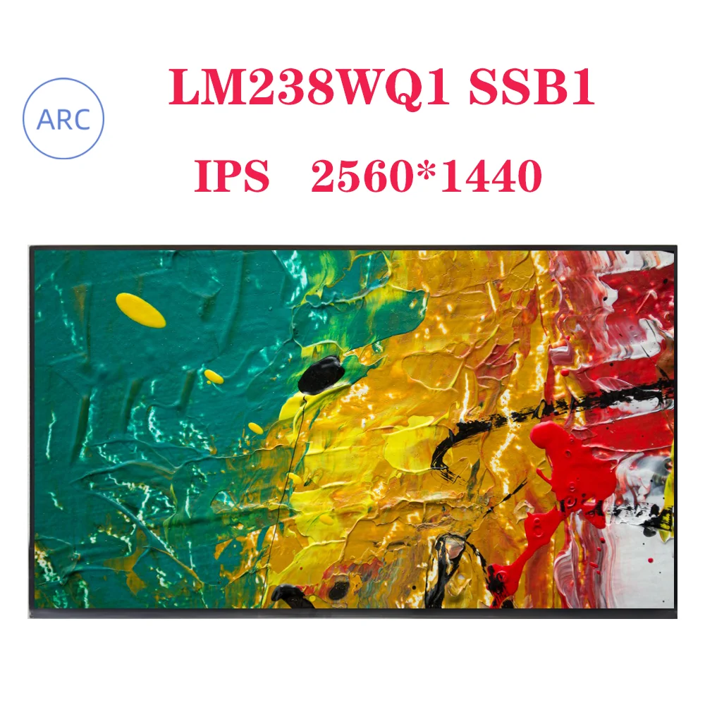 

23.8" NEW Original LCD Screen LM238WQ1 SSB1 IPS QHD 2560*1440 LM238WQ1(SS)(B1)