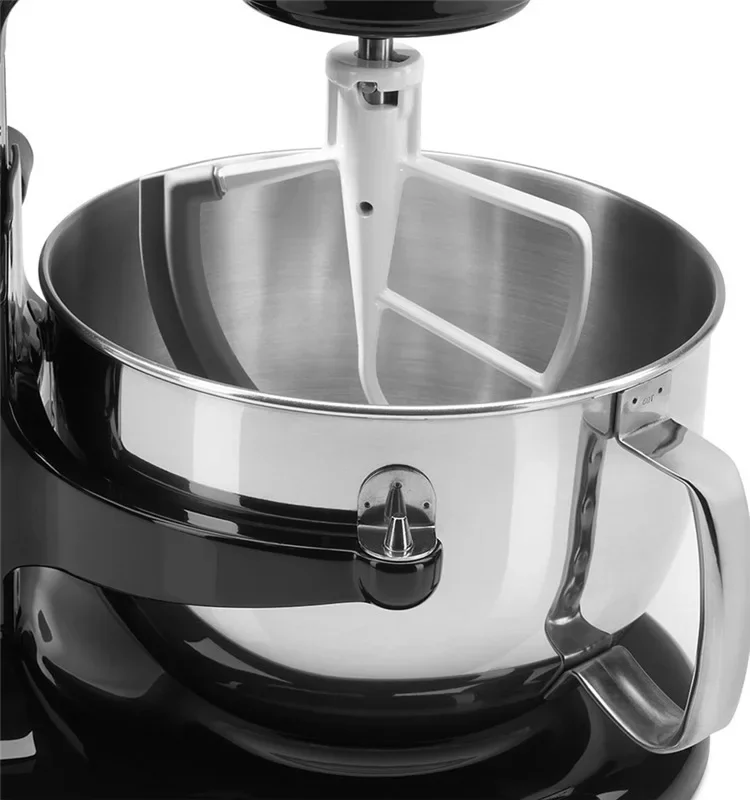 Batedor plano de aço inoxidável para batedeira KitchenAid com cabeça inclinada e 4,5-5 Qt, acessório para mistura de pastelaria