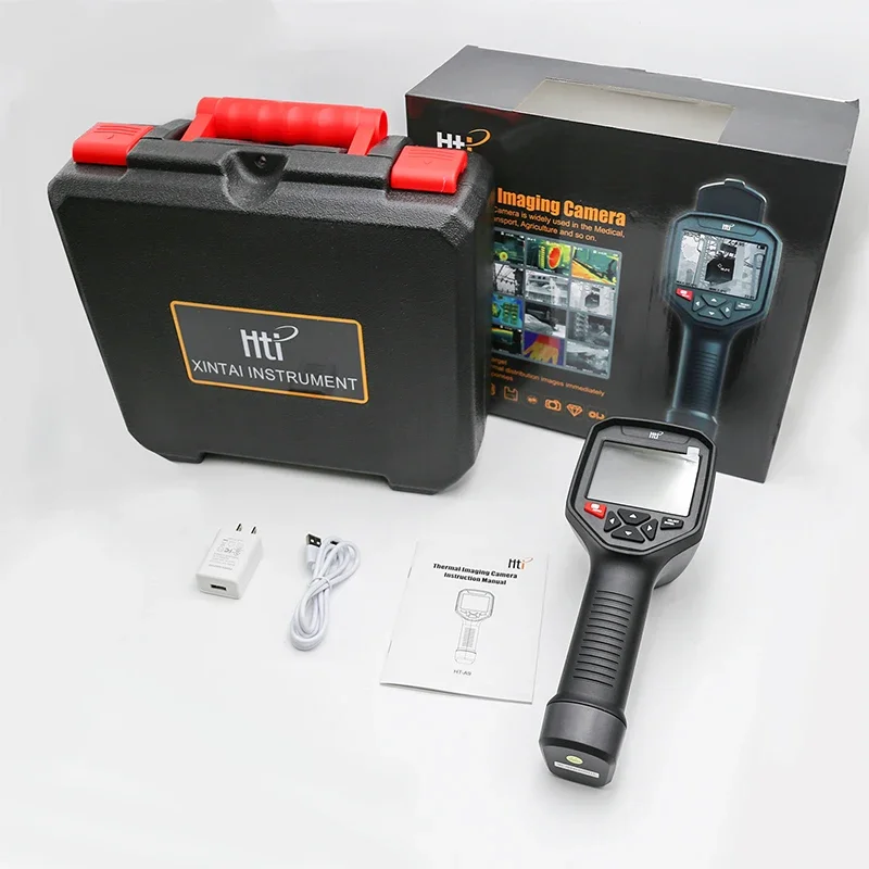 HT-A10 WIFI IR Infrared Thermal Imaging Camera Handheld Temperature Electrical Pipe Floor Automatic Tracking  Rechargeable HTA10