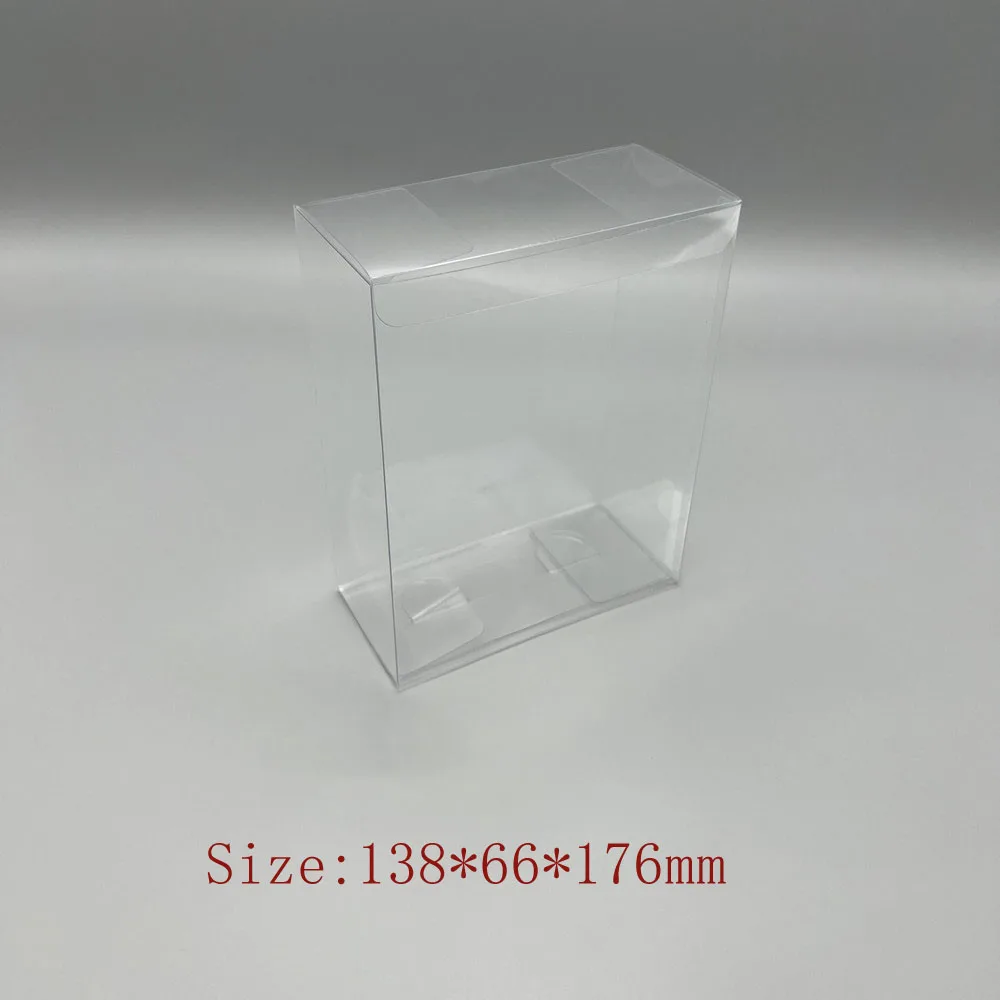 Transparent clear PET cover For Switch NS for Cuphead US/JP version camera storage display box case
