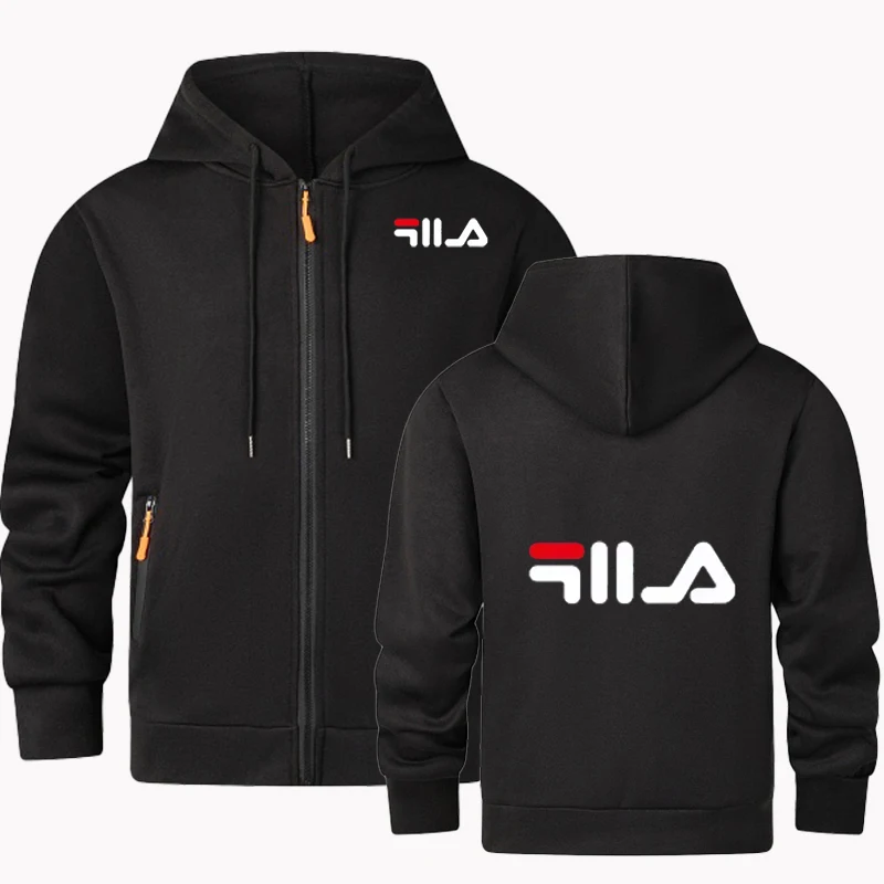 

New brand Men's zipper trend youth hoodie Casual fashion durable autumn and winter top hoodie hoodie large size s-3xl