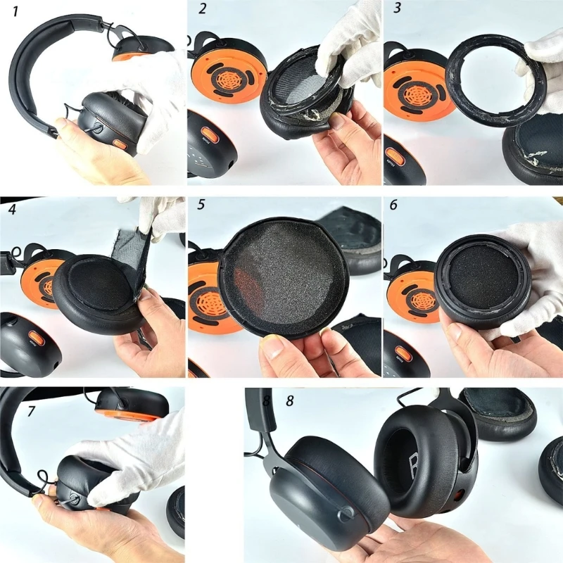 وسادات الأذن عقال لسماعات Beyerdynamic MMX 150 MMX 100 غطاء وسائد الأذن