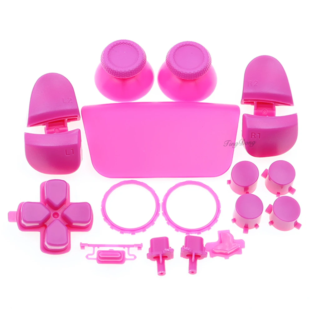 Komplettes Set für PS5 V3.0 BDM-030 Controller: Joystick-Kappen, L1 R1 L2 R2 Trigger-Tasten, Richtungs- und Aktionstasten, Home-Gamepad-Tasten