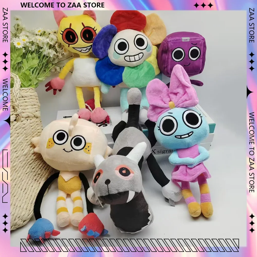 Dandy's World Anime Plush Peripherals Doll Horror Game Toys Stuffed Cute Doll Figurine decoration Children Toy Christmas Gifts