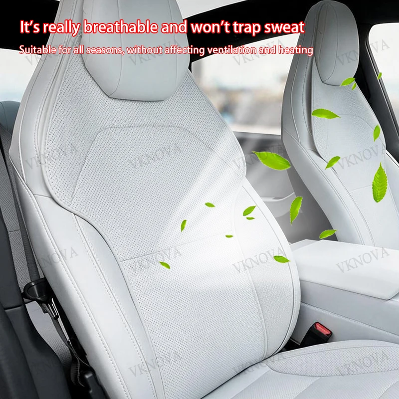 For Tesla Model YL 2026 Car Seats Cover Nappa Leather YL Invisible Seat Cushions Ventilation High Quality Interior Accessories - view 3
