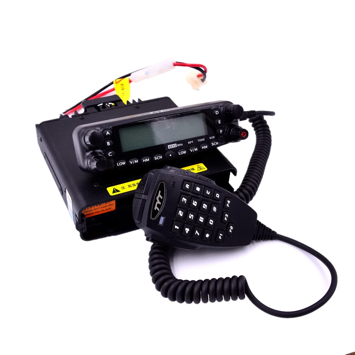 TYT TH7800 Mobile Radio 50W Dual Bands Panel Separation Detachable Display Repeater Driving Search Car FM Wireless Communication