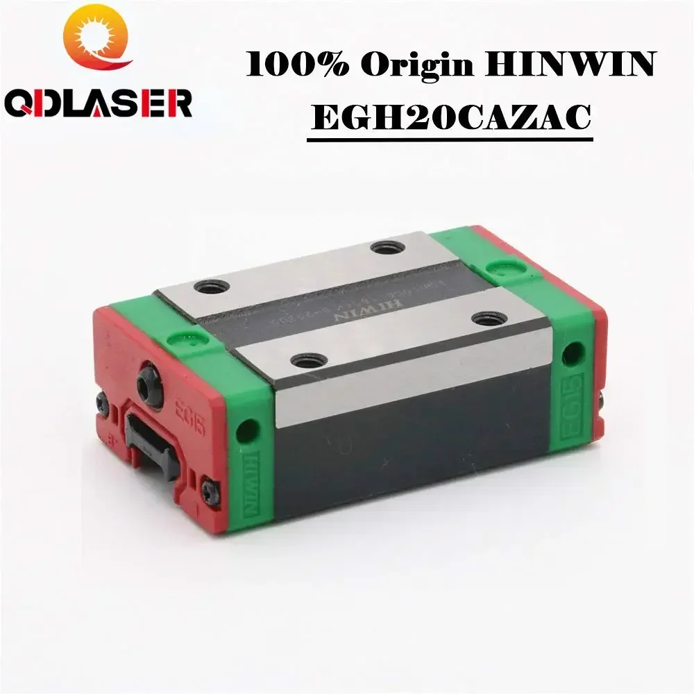 QDLASER Taiwan Hiwin Rails Linar Square Sliders EGH20CAZAC Bearing Block Carriage
